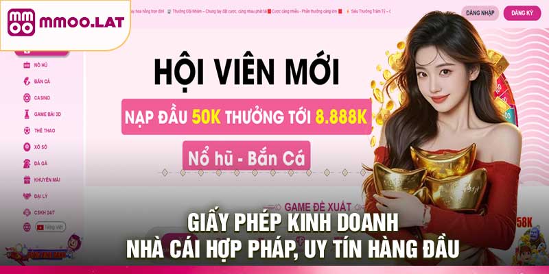 Giấy Phép Kinh Doanh: Nhà Cái Hợp Pháp, Uy Tín Hàng Đầu